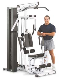 Bodysolid EXM 2000S - extremely compact design.