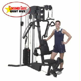 Body Solid Multigym G4i + FREE weight stack upgrade to 210lb